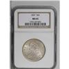 Image 3 : 1837 50C MS65 NGC. Vibrant cartwheel luster bathes thi 
