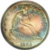 Image 1 : 1886 50C PR67 Cameo PCGS. The "second variety" publish 