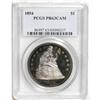 Image 3 : 1854 S$1 PR63 Cameo PCGS. All pre-1858 proof coinage i 