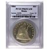 Image 3 : 1866 S$1 Motto PR65 Cameo PCGS. Three different die ma 