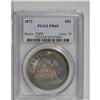 Image 3 : 1872 S$1 PR65 PCGS. The motto on the reverse is sharpl 