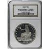 Image 3 : 1882 T$1 PR65 Ultra Cameo NGC. The eye appeal is nothi 