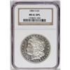 Image 3 : 1884-S S$1 MS61 Deep Mirror Prooflike NGC. The mintage 