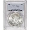 Image 3 : 1892 S$1 MS66 PCGS. Although an easily available date 