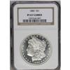 Image 3 : 1880 S$1 PR67 Cameo NGC. This virtually pristine Super 