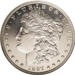 1897 S$1 PR68 Cameo NGC. Only 731 proofs were struck o 