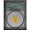Image 3 : 1796 $2 1/2 No Stars MS61 PCGS. 