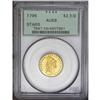 Image 3 : 1796 $2 1/2 Stars AU58 PCGS. 