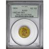 Image 3 : 1804 $2 1/2 14 Star Reverse AU50 PCGS. Breen-6119, Bas 