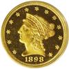 Image 1 : 1898 $2 1/2 PR67 Deep Cameo PCGS. 