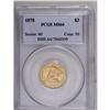 Image 3 : 1878 $3 MS64 PCGS. According to David Bowers and Doug 