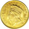 Image 1 : 1878 $3 MS64 PCGS. The surfaces display the usual (alm 