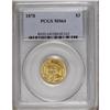 Image 3 : 1878 $3 MS64 PCGS. The surfaces display the usual (alm 