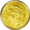 Image 1 : 1888 $3 MS64 PCGS. Stunning apricot-gold surfaces are 