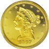 Image 1 : 1867 $5 PR65 PCGS. Ex: HW Bass, Jr. Collection. This i 