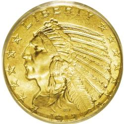 1913 $5 MS65 PCGS. This issue, although not noted as a 