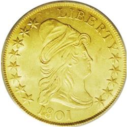 1801 $10 MS64 PCGS. 