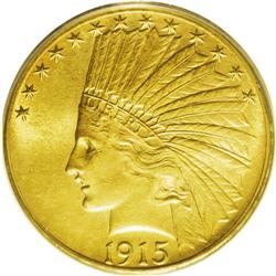 1915-S $10 MS63 PCGS. The luster quality is simply bre 