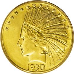 1930-S $10 MS62 PCGS. Phenomenal eye appeal is this co 