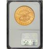 Image 4 : 1852 $20 MS61 NGC.From The New York Eye Appeal Collect 