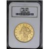 Image 3 : 1864 $20 AU58 NGC. The 1864 is a scarce Civil War issu 