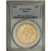 Image 3 : 1866 $20 MS61 PCGS. This is an exceptionally important 
