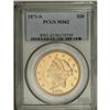 Image 3 : 1871-S $20 MS62 PCGS. Type Two Liberty double eagles a 