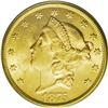 Image 1 : 1875 $20 MS63 PCGS. Every date in the Type Two double 