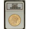 Image 3 : 1882-CC $20 MS62 NGC. In the lowest Mint State grades, 