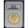 Image 3 : 1889-CC $20 AU58 NGC. A median rarity in the Carson Ci 