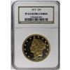 Image 3 : 1872 $20 PR63 Ultra Cameo NGC. Proof double eagles are 