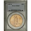 Image 3 : 1909-D $20 MS65 PCGS. Repunched Mintmark. The mintage 