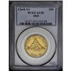 Image 3 : 1860 $10 Clark, Gruber & Co. Ten Dollar AU55 PCGS. 