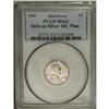 Image 3 : 1943 1C --Struck on a Silver Dime Planchet--MS63 PCGS. 