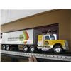 Image 1 : METAL/PLASTIC NAPPA SEMI & TRAILER BY NYLINT (MADE IN THE USA)