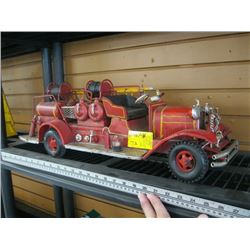 WOODEN FIRE TRUCK