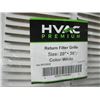 Image 2 : RETURN AIR FILTER GRILL 20" X 30"