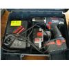 Image 2 : BOSCH 18 VOLT CORDLESS DRILL WITH 2 BATTERIES & CHARGER
