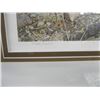 Image 2 : FRAMED PRINT OF THE COUGARS TITLED "ROCKY CAMP COUGAR FAMILY" BY CARL BRENDERS 1937 (4755 OF 5000)