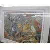 Image 1 : FRAMED NUMBERED PRINT BY CARL BRENDERS CALLED "AUTUMN LADY" 1987