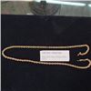 Image 1 : Chain 10kt - Rope, Box Clasp w/Omega Safety - 4.15 g