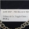 Image 2 : Necklace 925 - Tiffany & Co. Toggle Chain - 49.36 g