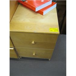 2 DRAWER MATCHING NIGHT STAND