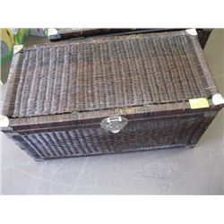 WICKER TRUNK