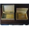 Image 2 : 2 SMALL WOOD INLAID BOXES