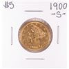 1900-S $5 Liberty Head Half Eagle Gold Coin