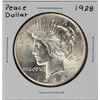 1928 $1 Peace Silver Dollar Coin