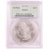 Image 1 : 1879-S $1 Morgan Silver Dollar Coin PCGS MS63 Old Green Holder