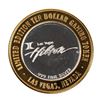Image 1 : .999 Silver Hilton Las Vegas, Nevada $10 Casino Limited Edition Gaming Token