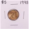 Image 1 : 1998 $5 American Gold Eagle Coin
